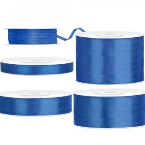 Satinband - Royal Blue (Bredd: 3 mm) - 50 meter