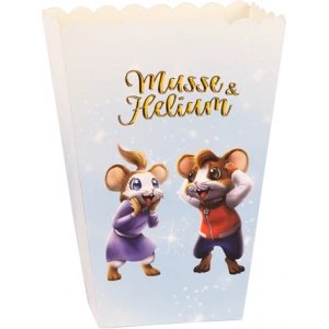 Popcornbägare - Musse & Helium - 8-pack