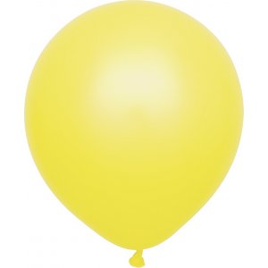 Miniballonger enfärgade - Premium 13 cm - Yellow