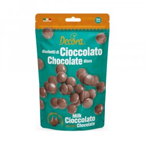 Chokladknappar - Mjölkchoklad - Decora - 250 g