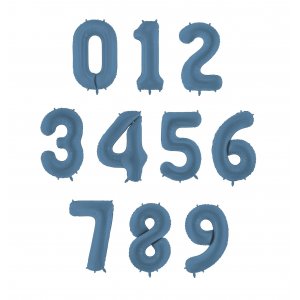 Sifferballong - Navy - 86 cm