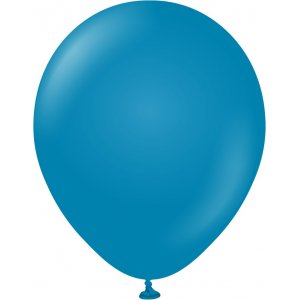 Ballonger enfärgade - Premium 45 cm - Deep Blue