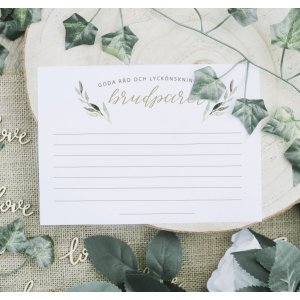 Advice cards - Oliv - 8-pack