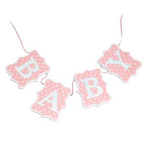 Liten trävimpel - Baby - Rosa