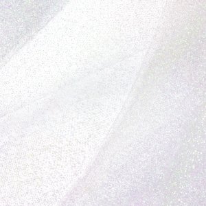 Tyll - Vit - Glitter - Rulle (30 cm bred, 9 m lång)