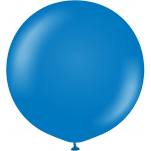Ballonger enfärgade - Premium 90 cm - Blue - 2-pack
