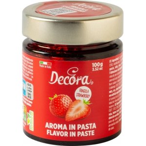 Smakpasta - Jordgubb - Decora - 100 g
