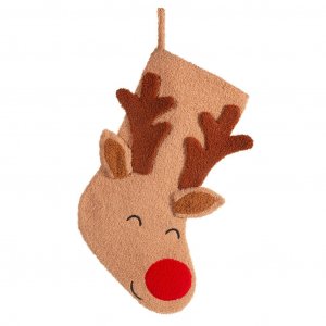 Julstrumpa - Sass & Belle - Rudolphfs face