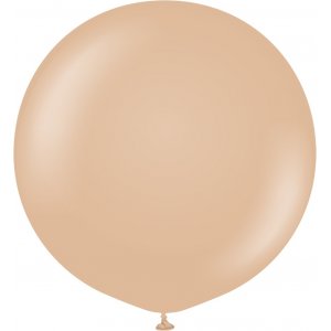 Ballonger enfärgade - Premium 60 cm - Desert Sand - 2-pack