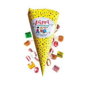 Pippi Långstrump - Karamellstrut - 180 g