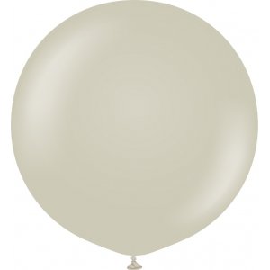 Ballonger enfärgade - Premium 60 cm - Stone