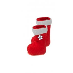 Nissetillbehör - Elf on the Shelf - Stövlar - Röda
