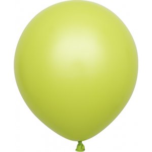 Miniballonger enfärgade - Premium 13 cm - Lime Green