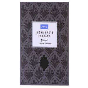Sugarpaste/Sockerpasta - Svart - PME - 250 g