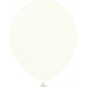 Ballonger enfärgade - Premium 30 cm - Retro White - 10-pack