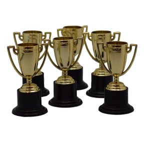 Minitroféer - Guld - 6-pack