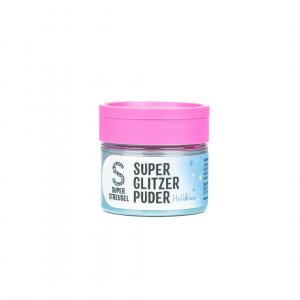 Ätbart glitter - Super Streusel- SuperLustreDust - Ljusblå - 10 g