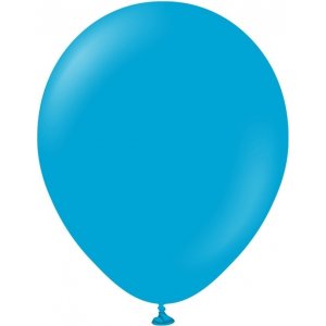 Ballonger enfärgade - Premium 30 cm - Caribbean Blue - 10-pack
