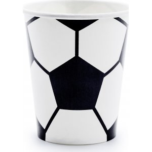 Pappmuggar - Football Party - 6-pack