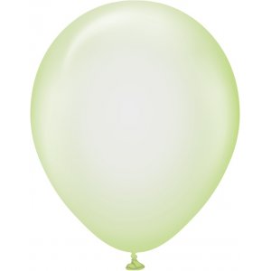 Ballonger enfärgade - Premium 30 cm - Green Pure Crystal - 10-pack