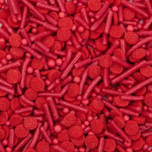 Strösselmix - Röd - PME - 76 g