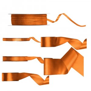 Satinband - Rusty - (Bredd: 3 mm) - 50 meter