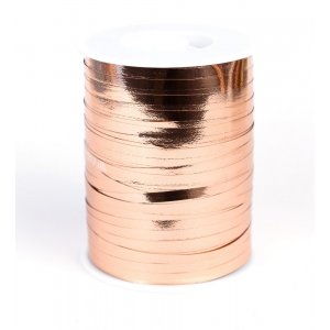 Paketsnöre/ballongsnöre - Metallic - Roséguld - 500m