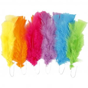 Fjädrar - Mixpack - Rainbow