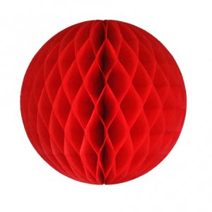 Honeycomb - Röd - Storlek: 10 cm