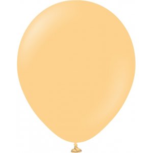 Ballonger enfärgade - Premium 45 cm - Peach