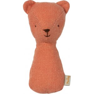 Skallra - Teddy - Maileg - Dusty Coral