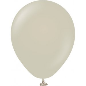 Miniballonger enfärgade - Premium 13 cm - Stone - 25-pack