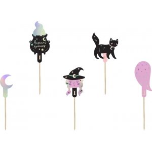 Cake Toppers - Halloween - 6-pack