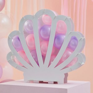 Ballongdekoration - Stativ - Snäcka