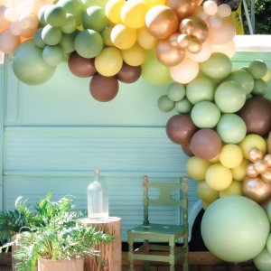 Ballongbåge - 5m - Jungle green