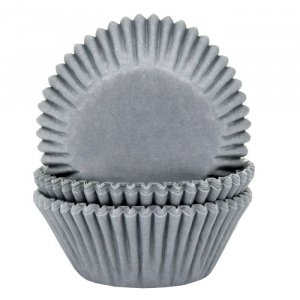 Muffinsformar - Grå - 50-pack