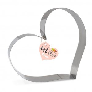 Utstickare XXL - Hjärta - 24 cm x 27,5 cm