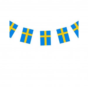 Flaggirlang - Svenska flaggan - 4 meter