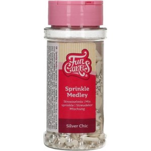 Strösselmix - Silver Chic - Funcakes - 60 g