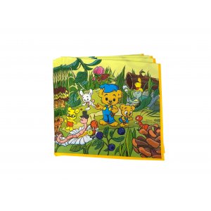 Servett 33x33cm - 16st - 3-lager - Bamse Natur
