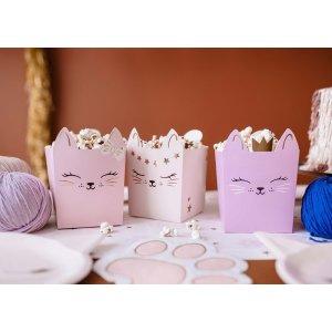 Popcornbägare - Cat - 3-pack
