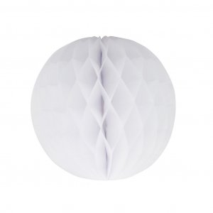 Honeycomb - Vit - Storlek: 10 cm