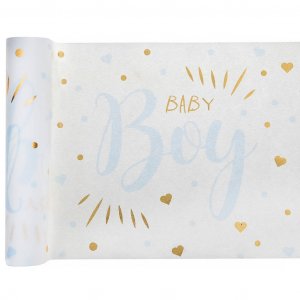 Löpare - Baby Boy - Blå/Guld