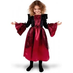 Halloweenkostym - Vampyrklänning - Barn - Strl 116-128