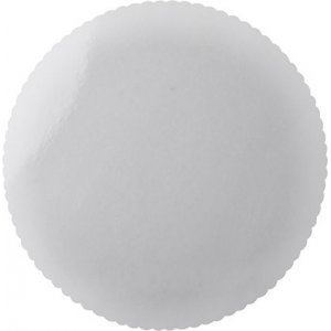 Tårtunderlag papp - vit - 28 cm - 6-pack