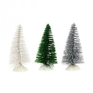 Nissetillbehör - Små granar - 4-pack