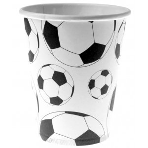 Pappmuggar - Football - 10-pack