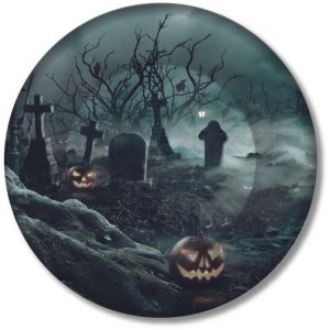 Papptallrikar - Halloween - Fright Night - 23 cm - 8-pack