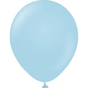 Ballonger enfärgade - Premium 30 cm - Macaron Blue