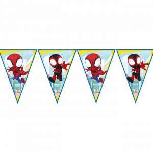 Vimpelgirlang Spidey & Hans Fantastiska Vänner 2,3m